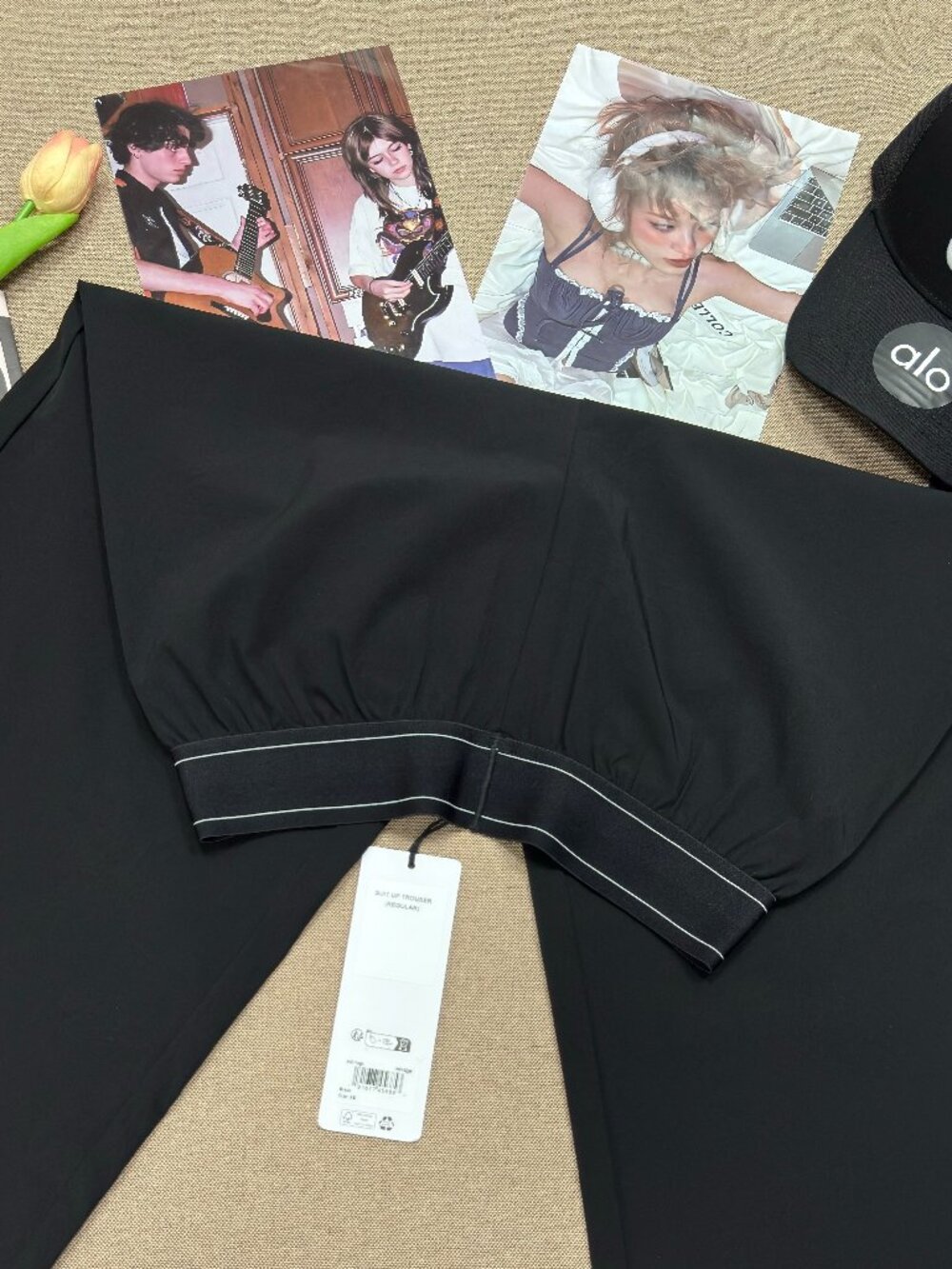ALO Yoga🌴Suit Up Trouser Black (Regular 30”inches) 🌺Wardrobe Essential - Picture 5 of 9